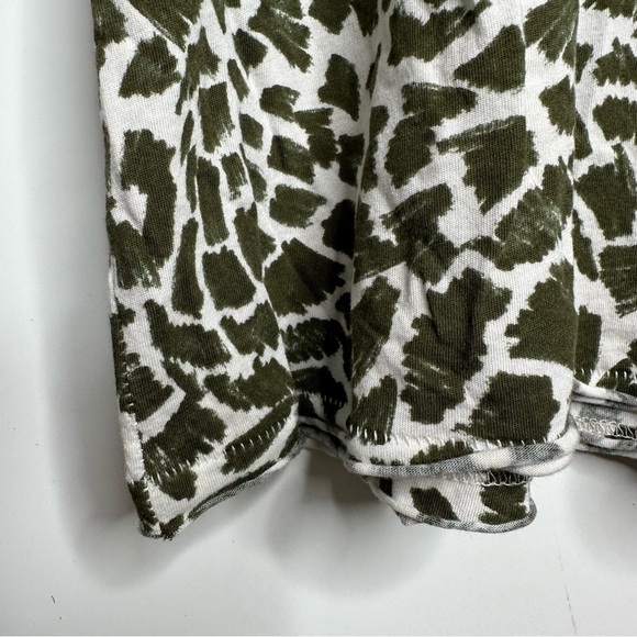 Maeve Anthropologie Catie Ruffled Sleeve T-Shirt Size Medium - Picture 5 of 8